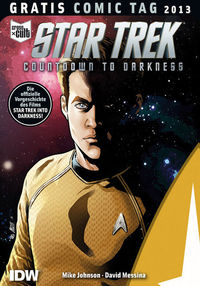 Hier klicken, um das Cover von Gratis Comic Tag 2013: Star Trek: Countdown to Darkness zu vergrößern