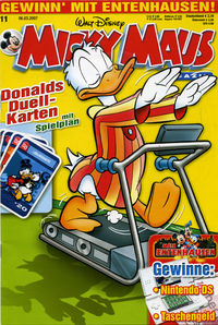 Hier klicken, um das Cover von Micky Maus 11/2007 zu vergrößern