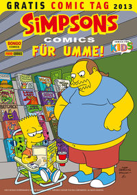 Hier klicken, um das Cover von Gratis Comic Tag 2013: Simpsons Comics fue~r umme zu vergrößern
