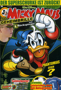 Hier klicken, um das Cover von Micky Maus 36/2007 zu vergrößern