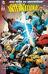 Hier klicken, um das Cover von Justice League International 2 zu vergrößern