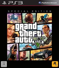 Hier klicken, um das Cover von Grand Theft Auto 5 - Special Edition [PS3] zu vergrößern
