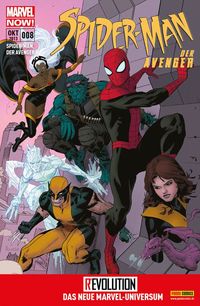 Hier klicken, um das Cover von Spider-Man, Der Avenger 8 zu vergrößern