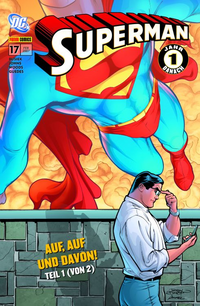 Hier klicken, um das Cover von Superman Sonderband 17: Auf, Auf und Davon 1 zu vergrößern