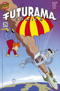 Hier klicken, um das Cover von Futurama Comics 26 zu vergrößern