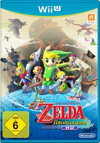 Hier klicken, um das Cover von Legend of Zelda: the Wind Waker HD (Wii U) zu vergrößern