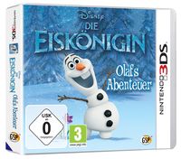 Hier klicken, um das Cover von Disney Die Eiskoe~nig: Olafs Abenteuer (3DS) zu vergrößern