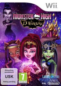 Hier klicken, um das Cover von Monster High: 13 Wue~nsche (Wii) zu vergrößern