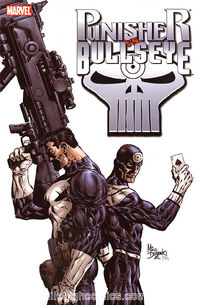 Hier klicken, um das Cover von Marvel Exklusiv 66: Punisher vs. Bullseye HC zu vergrößern