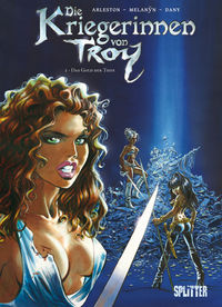 Hier klicken, um das Cover von Kriegerinnen von Troy, Die 2: Das Gold der Tiefe zu vergrößern