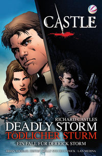 Hier klicken, um das Cover von Castle Comicband 1 Deadly Storm – Toe~dlicher Sturm: Ein Fall fue~r Derrick Storm zu vergrößern