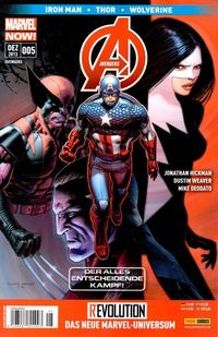 Hier klicken, um das Cover von Avengers 5 zu vergrößern