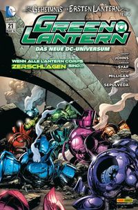 Hier klicken, um das Cover von Green Lantern 21 zu vergrößern