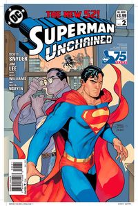 Hier klicken, um das Cover von Superman Unchained 1 Variant 3 zu vergrößern
