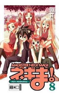 Hier klicken, um das Cover von Magister Negi Magi 8 zu vergrößern