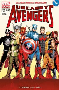 Hier klicken, um das Cover von Uncanny Avengers 2 zu vergrößern