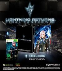 Hier klicken, um das Cover von Lightning Returns - Final Fantasy XIII Steelbook Edition (Xbox 360) zu vergrößern