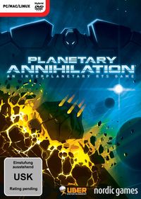 Hier klicken, um das Cover von Planetary Annihilation (PC) zu vergrößern