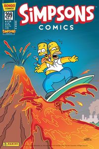 Hier klicken, um das Cover von Simpsons Comics 209  zu vergrößern