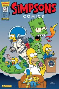 Hier klicken, um das Cover von Simpsons Comics 210  zu vergrößern