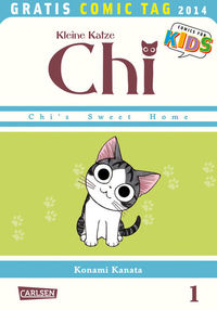 Hier klicken, um das Cover von Kleine Katze Chi - Gratis Comic Tag 2014 zu vergrößern