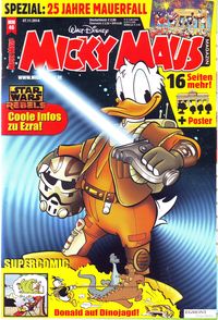 Hier klicken, um das Cover von Micky Maus 46/2014 zu vergrößern