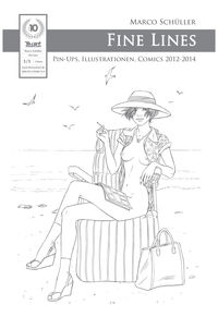 Hier klicken, um das Cover von Fine Lines Pin-Ups, Illustrationen, Comics 2012-2014 zu vergrößern
