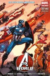 Hier klicken, um das Cover von Avengers World 2: Der Aufstieg zu vergrößern