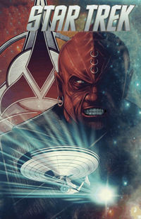 Hier klicken, um das Cover von Star Trek Comicband 11: Die neue Zeit 6 - Der Khitomer-Konflikt zu vergrößern