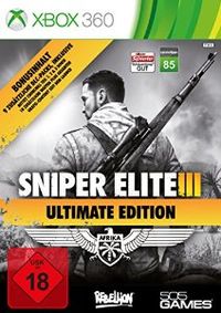 Hier klicken, um das Cover von Sniper Elite 3 - Afrika Ultimate Edition (Xbox 360) zu vergrößern