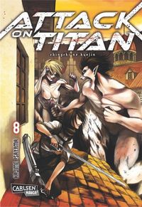 Hier klicken, um das Cover von Attack on Titan 8 zu vergrößern