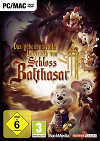 Hier klicken, um das Cover von Das geheimnisvolle Labyrinth von Schloss Balthasar zu vergrößern