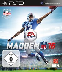 Hier klicken, um das Cover von MADDEN NFL 16 (PS3) zu vergrößern
