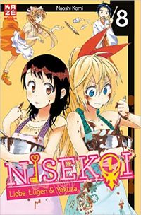Hier klicken, um das Cover von Nisekoi 8 zu vergrößern