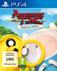 Hier klicken, um das Cover von Adventure Time - Finn und Jake auf Spurensuche (PS4) zu vergrößern