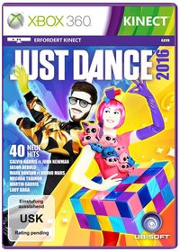 Hier klicken, um das Cover von Just Dance 2016 (Xbox 360) zu vergrößern