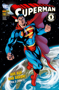 Hier klicken, um das Cover von Superman Sonderband 18: Auf, Auf und Davon! 2 zu vergrößern