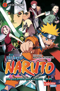 Hier klicken, um das Cover von Naruto The Movie: Die Legende des Steins Gelel 1 zu vergrößern