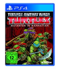Hier klicken, um das Cover von Teenage Mutant Ninja Turtles: Mutanten in Manhattan (PS4) zu vergrößern