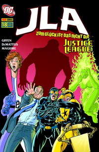 Hier klicken, um das Cover von JLA Sonderband 18: Zum Glue~ck ist das nicht die Justice League! zu vergrößern
