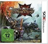 Hier klicken, um das Cover von Monster Hunter Generations (3DS) zu vergrößern