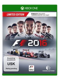 Hier klicken, um das Cover von F1 2016 Limited Edition (Xbox One) zu vergrößern