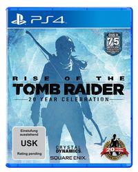Hier klicken, um das Cover von Rise of the Tomb Raider: 20 Year Celebration (PS4) zu vergrößern