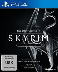 Hier klicken, um das Cover von The Elder Scrolls V: Skyrim Special Edition (PS4) zu vergrößern