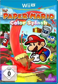 Hier klicken, um das Cover von Paper Mario Color Splash (Wii U) zu vergrößern