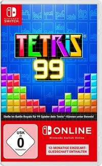Hier klicken, um das Cover von Tetris 99 + 12 Monate Nintendo Switch Online (Switch) zu vergrößern