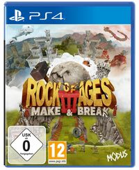 Hier klicken, um das Cover von Rock of Ages 3: Make & Break (PS4) zu vergrößern