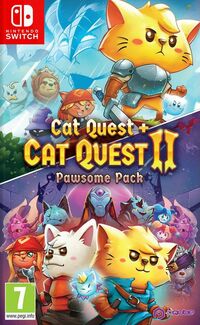 Hier klicken, um das Cover von Cat Quest + Cat Quest 2 Pawsome Pack (Switch) zu vergrößern