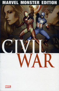 Hier klicken, um das Cover von Marvel Monster Edition 19: Civil War 1 zu vergrößern