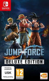 Hier klicken, um das Cover von Jump Force Deluxe Edition (Switch) zu vergrößern
